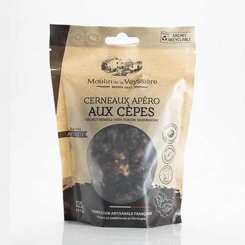 Cerneaux de noix aux cèpes (125g)