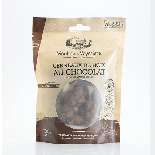 Cerneaux de noix au chocolat (100g)